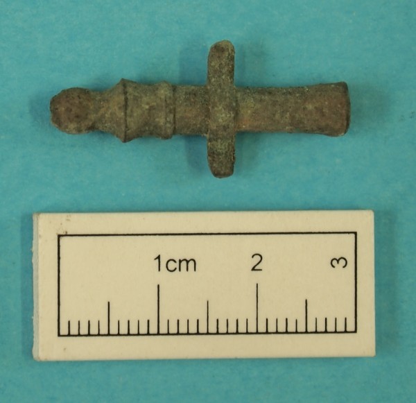 Miniature cannon found at the Wesley precinct. 